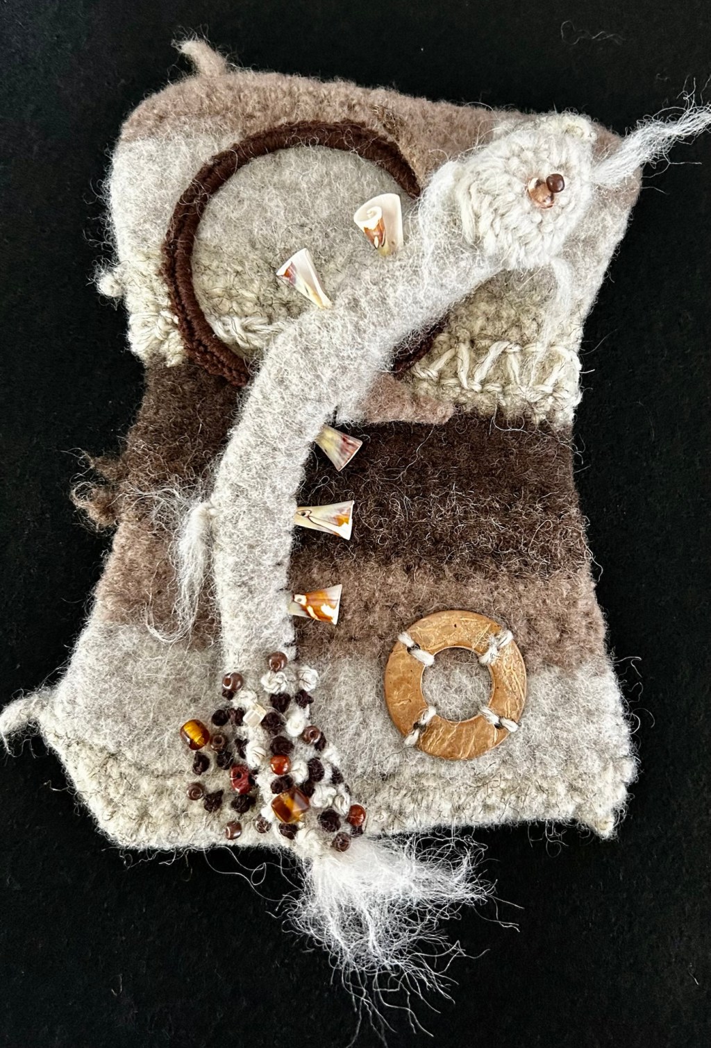 Felted Fossil